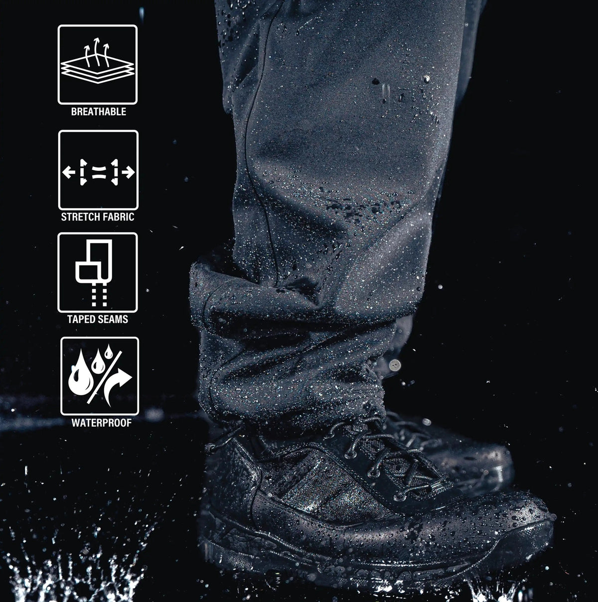 Rothco Shadow Ops Waterproof Rain Pant