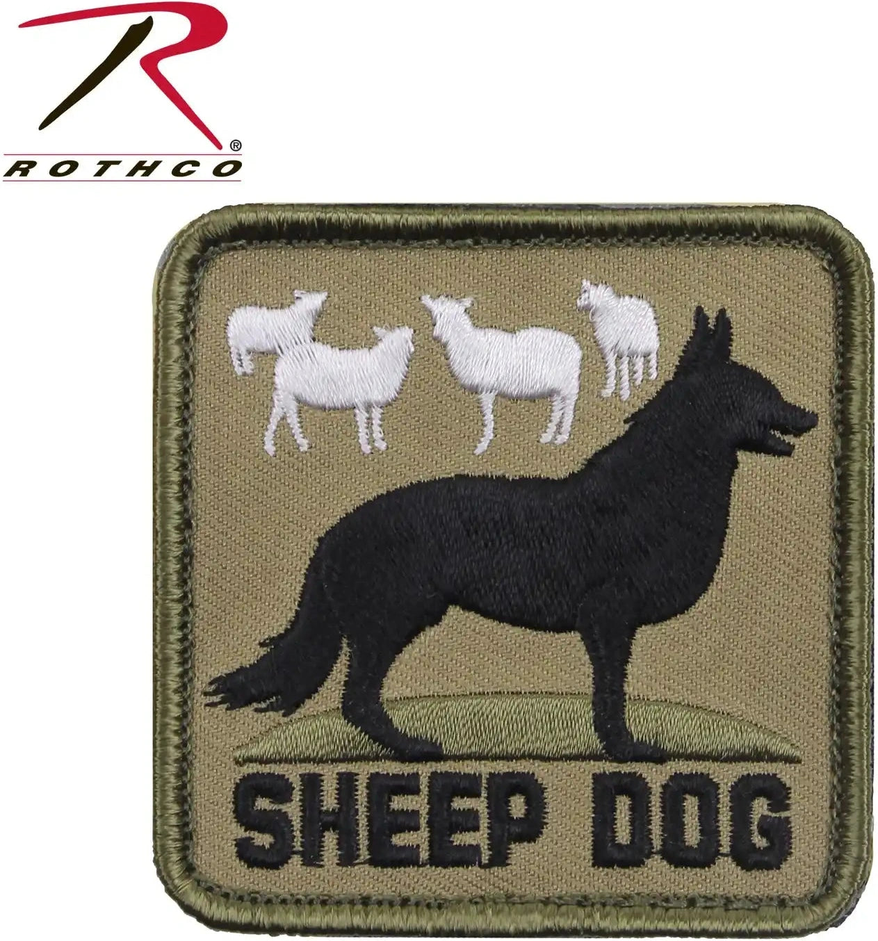 Rothco Sheep Dog Morale Patch Bulk Packaging