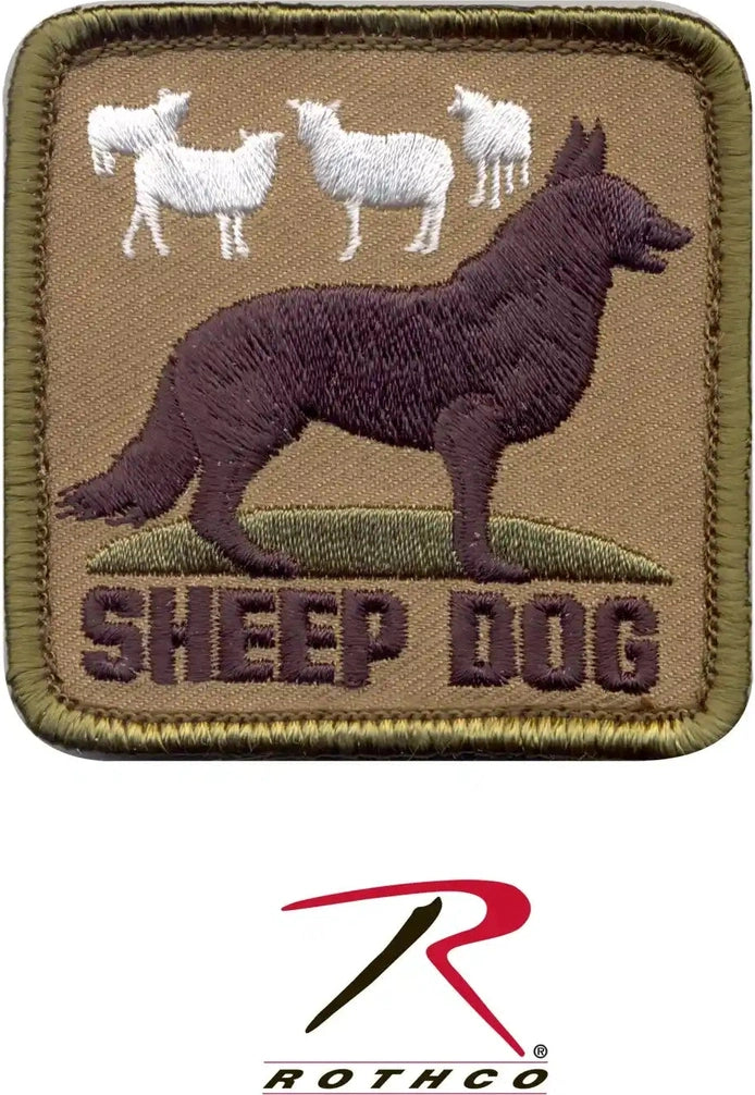 Rothco Sheep Dog Morale Patch Bulk Packaging