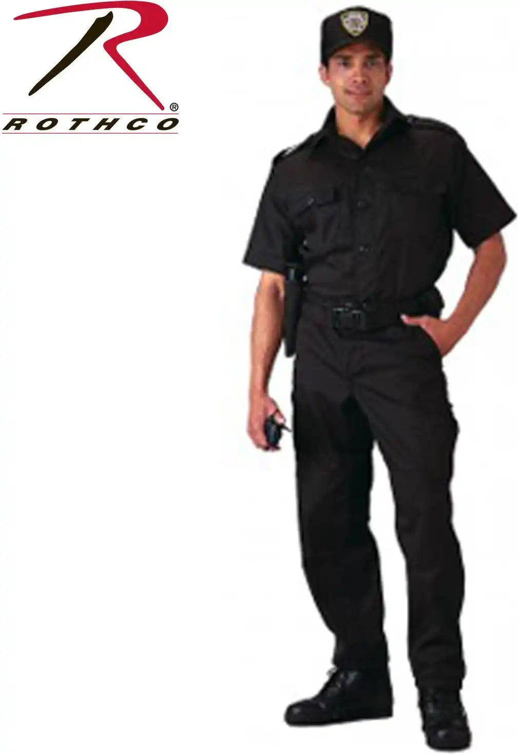 Rothco Short Sleeve Tactical Shirt Black