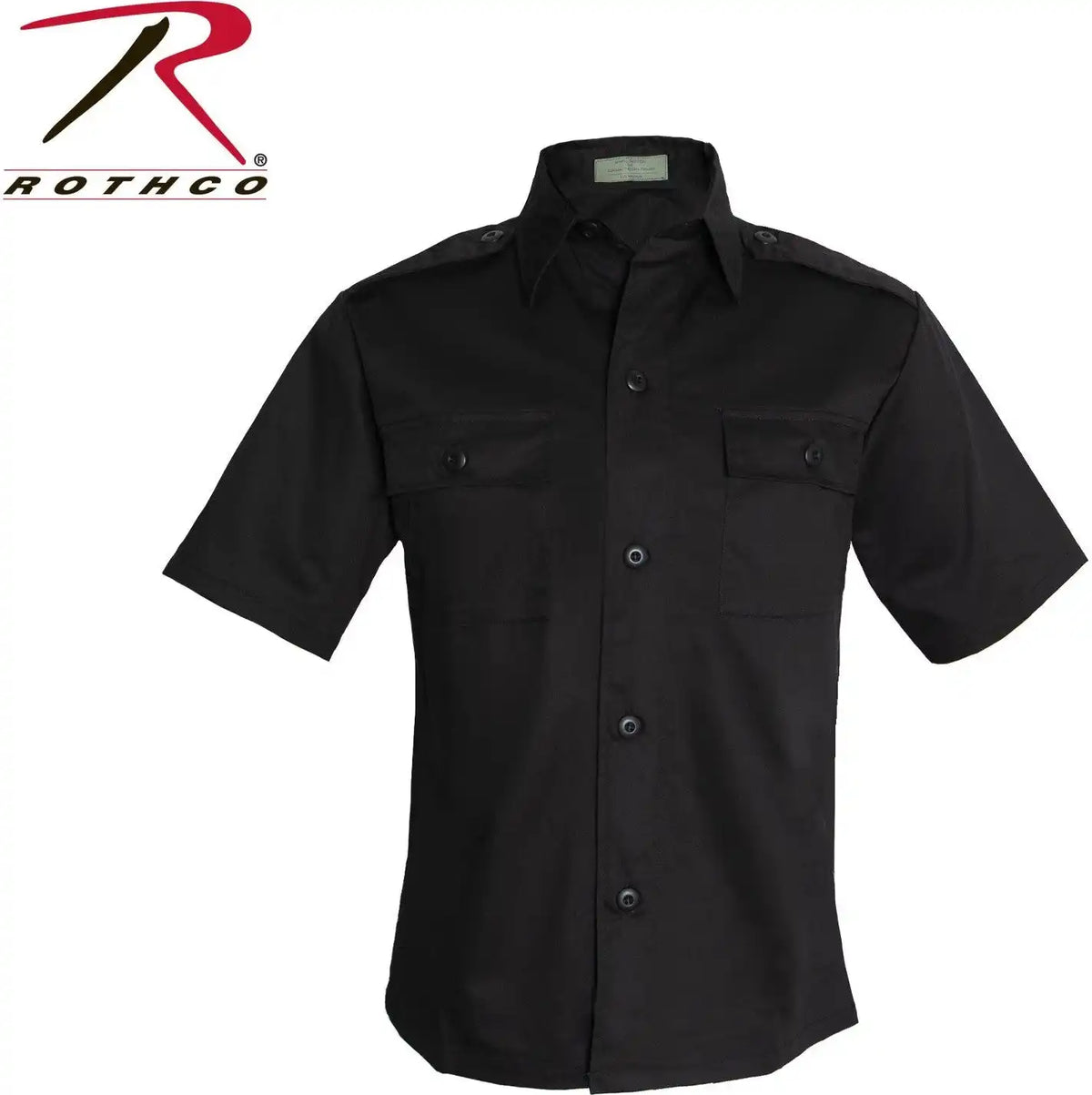 Rothco Short Sleeve Tactical Shirt Black