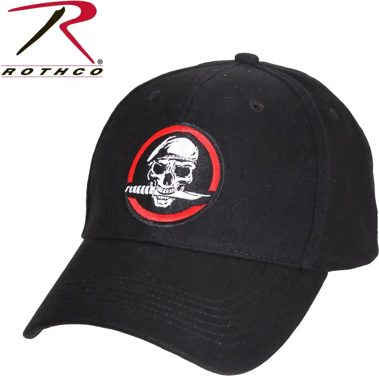 Rothco Skull/knife Deluxe Low Profile Cap