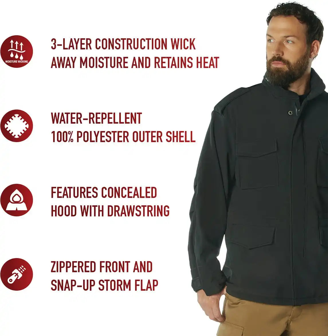 Rothco Soft Shell Tactical m 65 Field Jacket