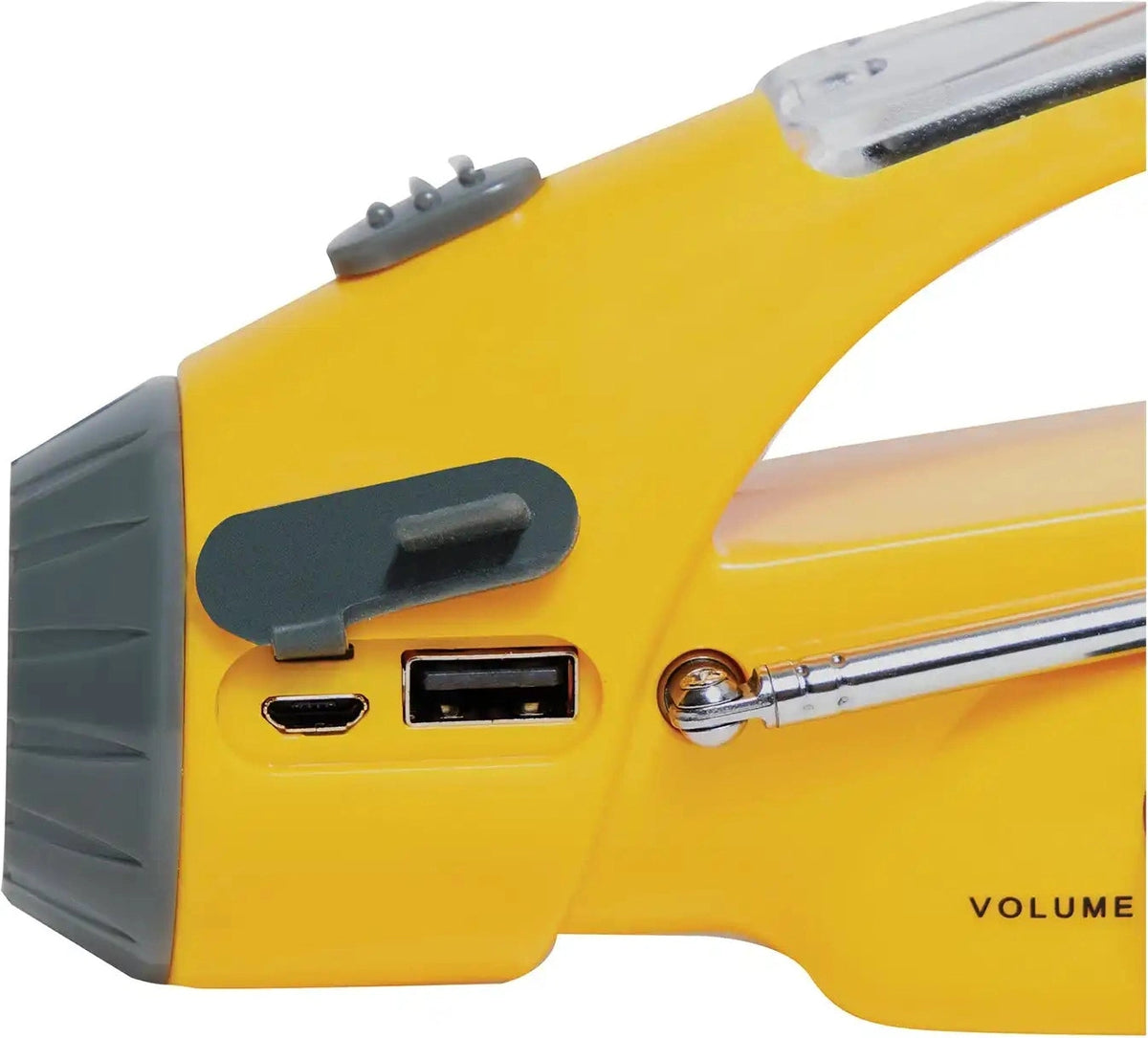 Rothco Solar/wind Up Flashlight with Radio