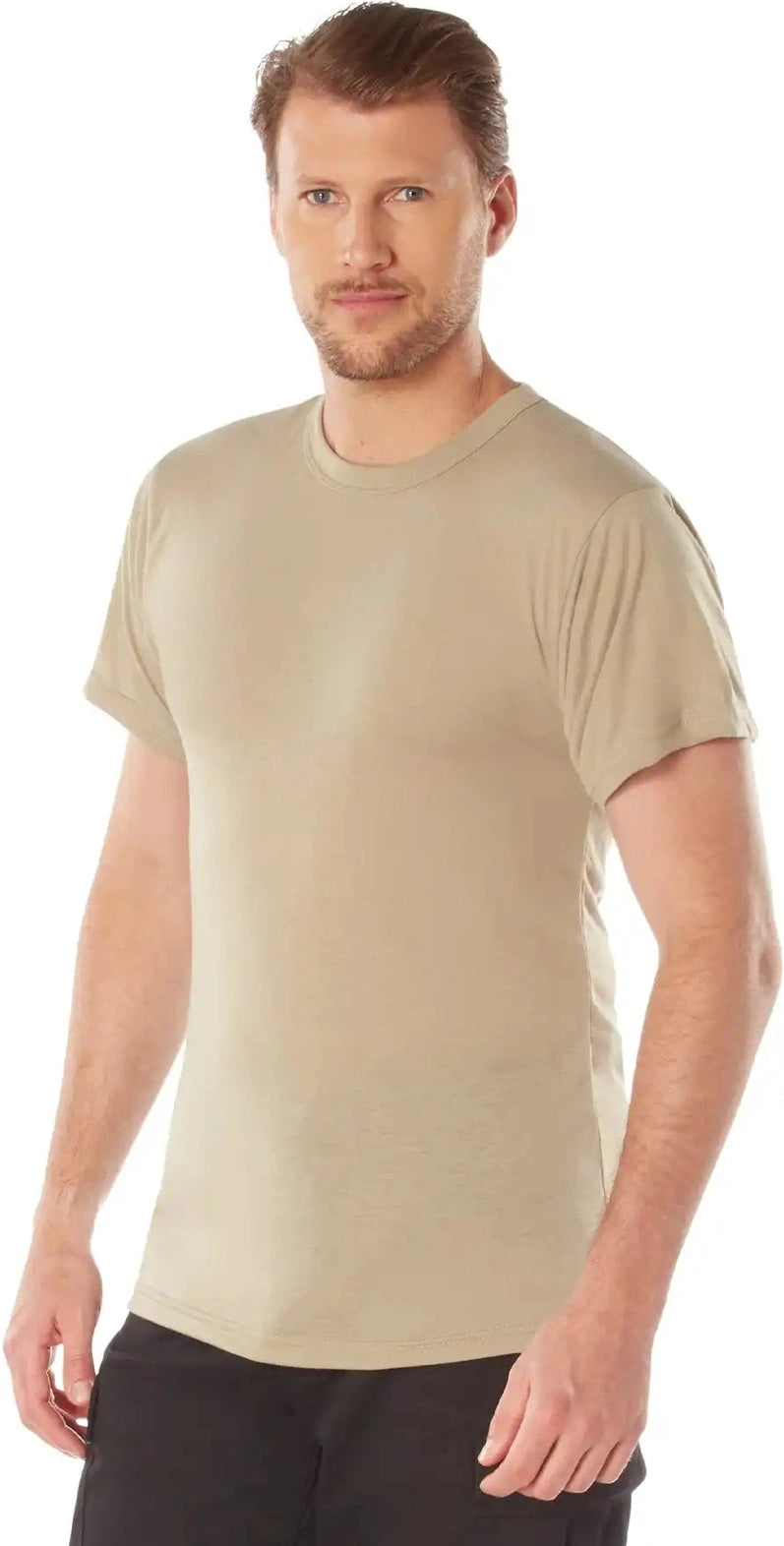 Rothco Solid Color 100% Cotton t Shirt