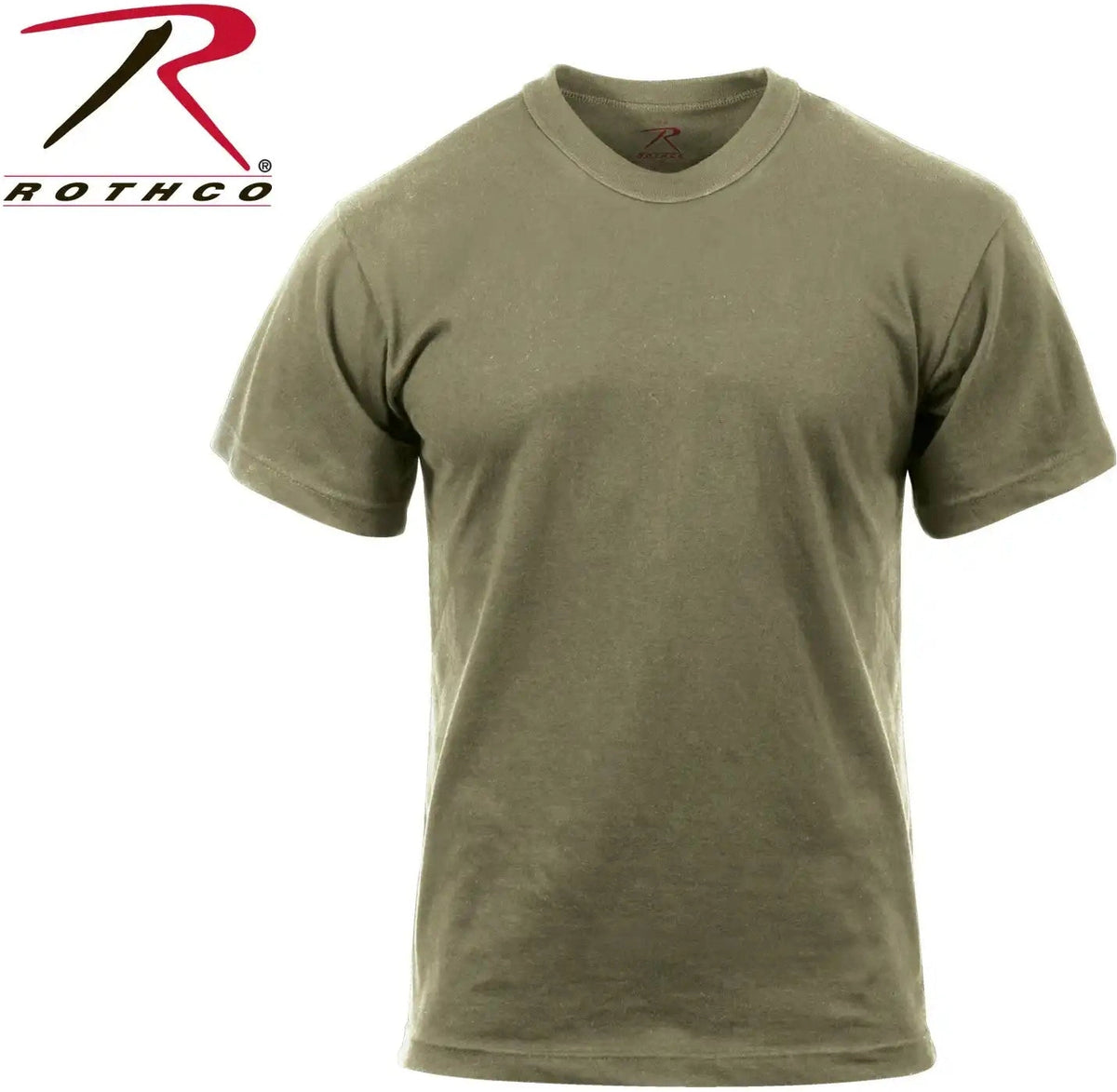 Rothco Solid Color 100% Cotton t Shirt