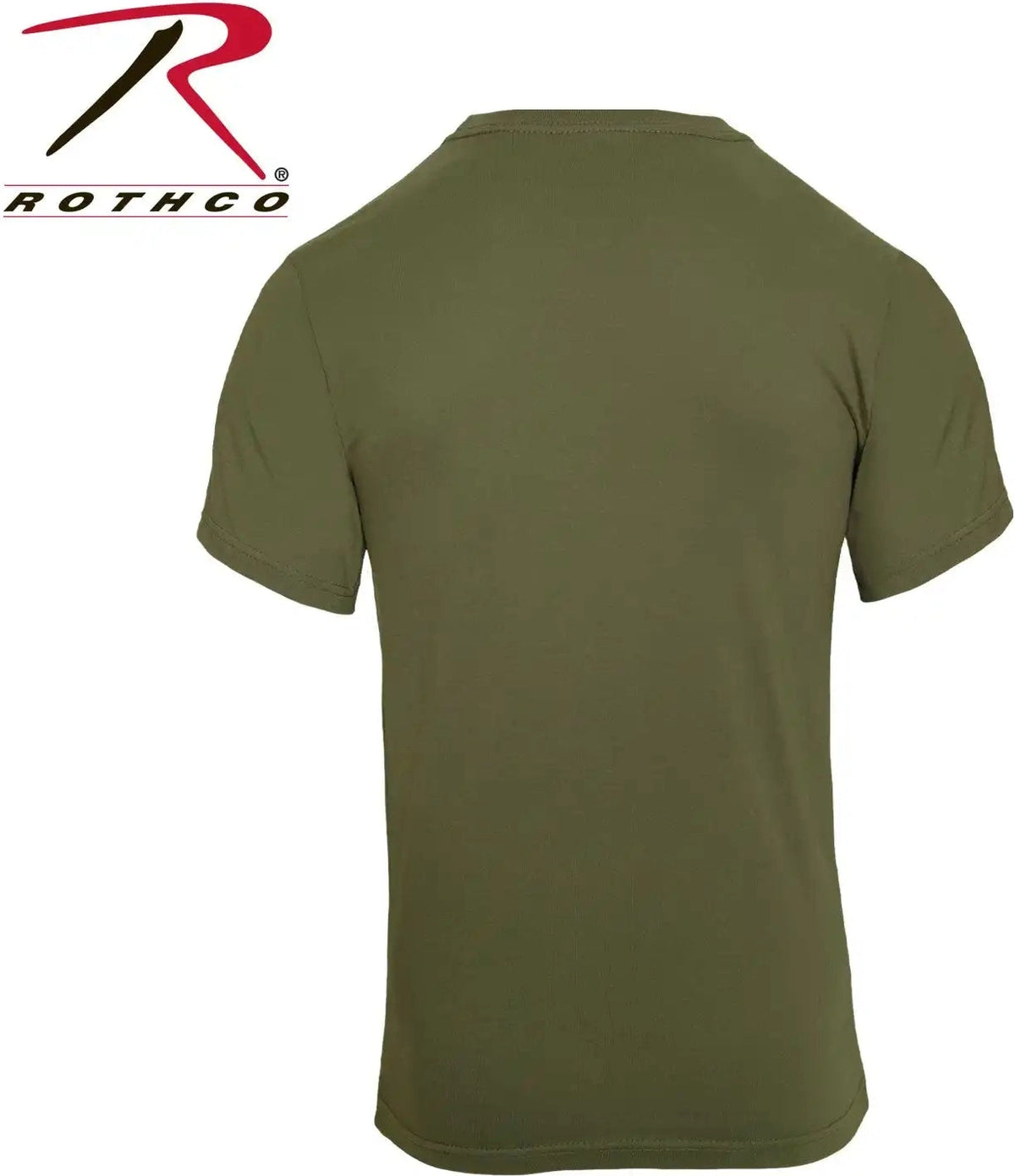 Rothco Solid Color 100% Cotton t Shirt