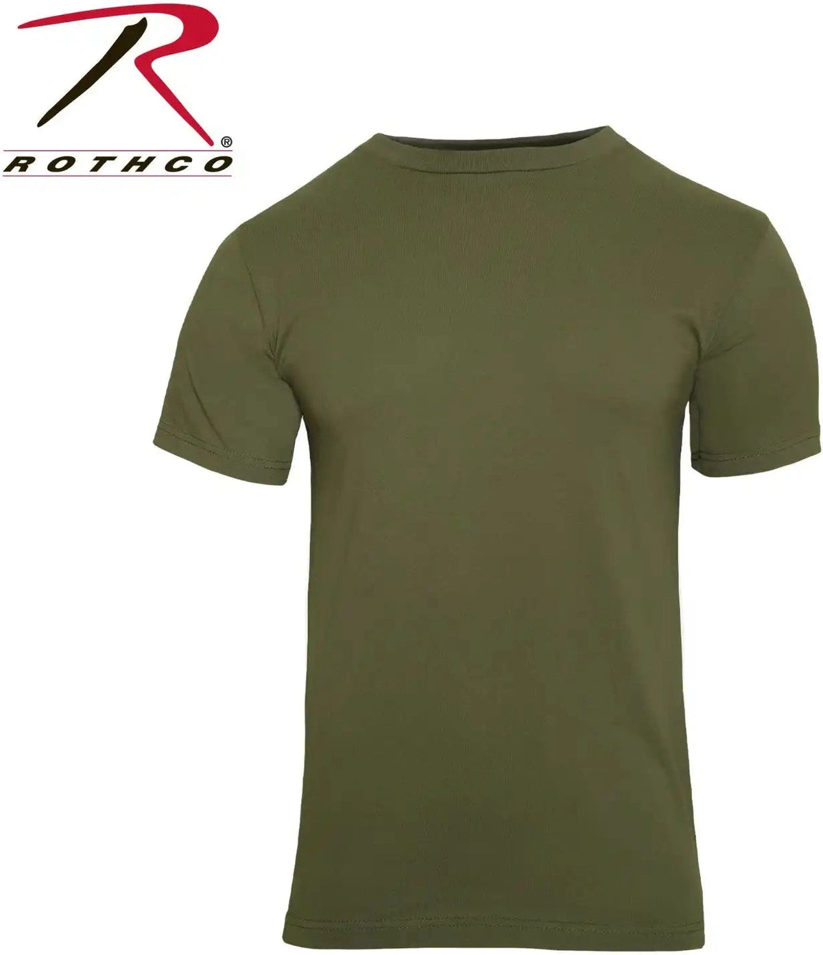 Rothco Solid Color 100% Cotton t Shirt