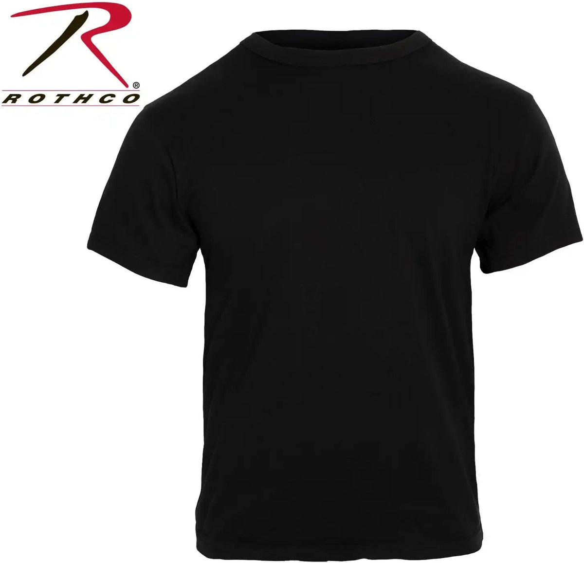 Rothco Solid Color 100% Cotton t Shirt