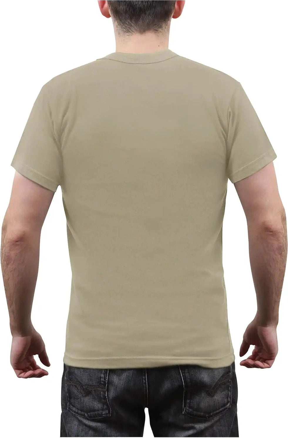 Rothco Solid Color 100% Cotton t Shirt