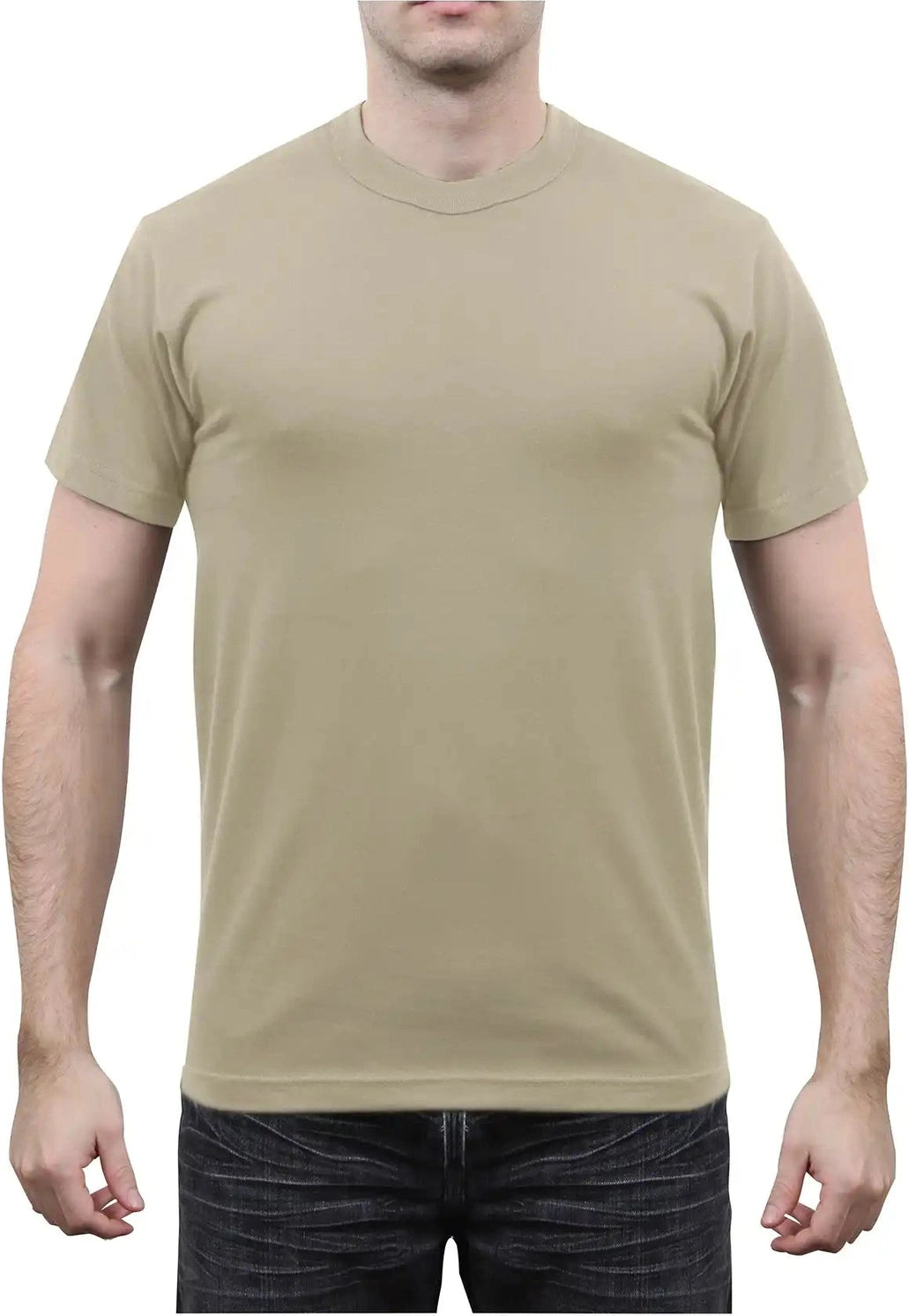 Rothco Solid Color 100% Cotton t Shirt