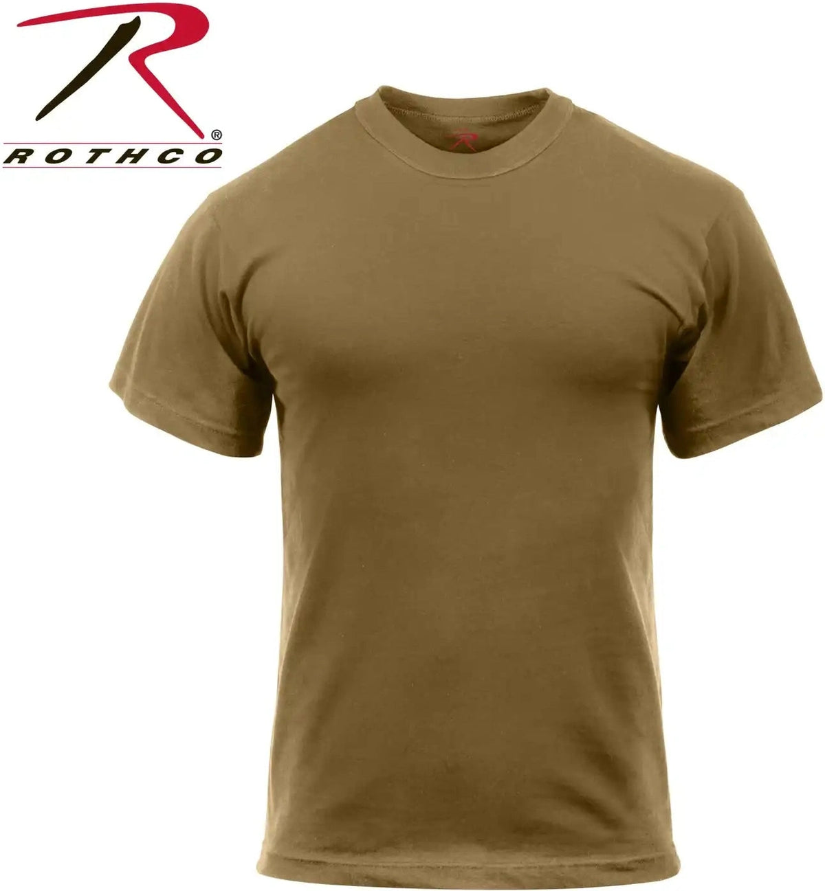 Rothco Solid Color 100% Cotton t Shirt