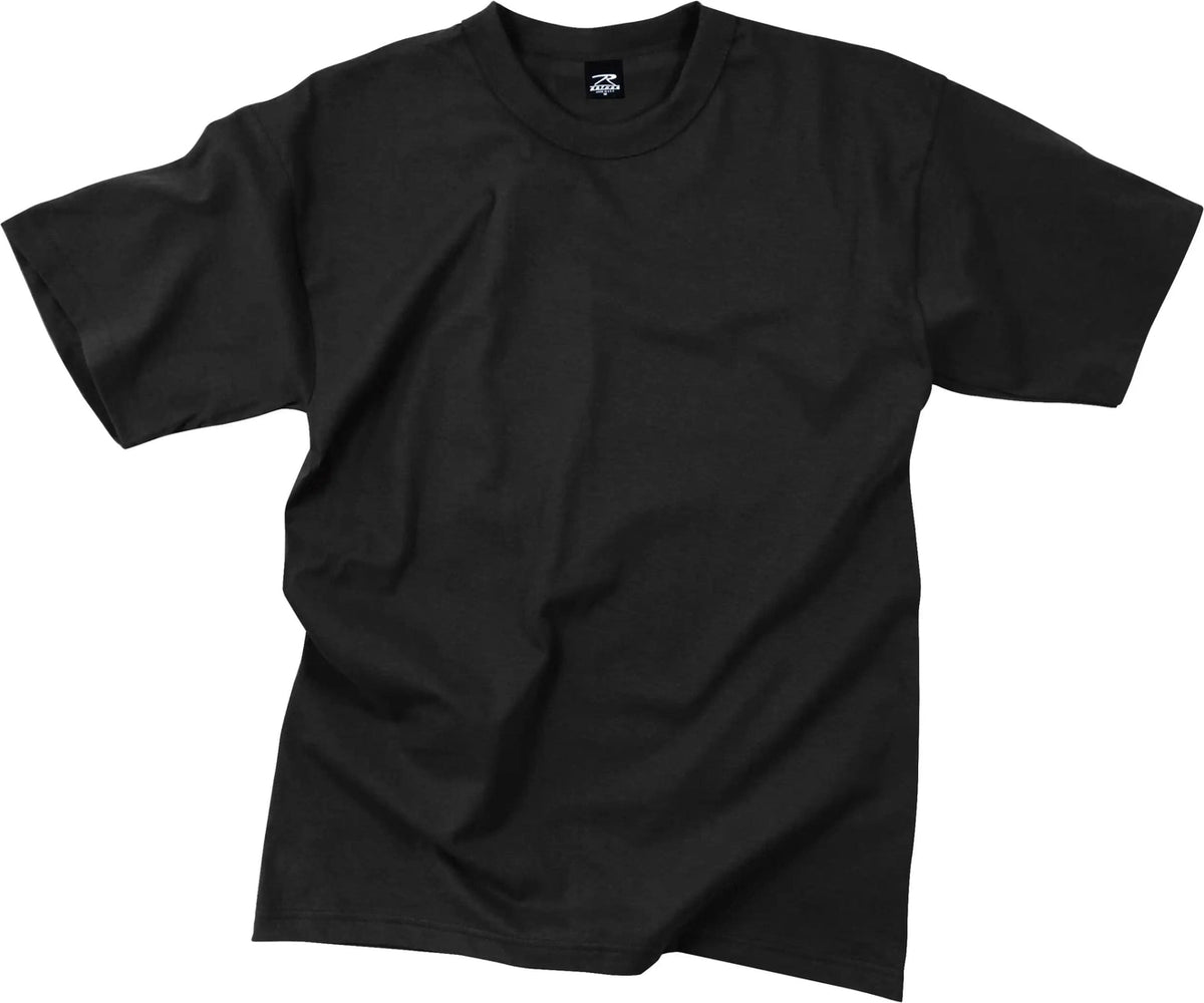 Rothco Solid Color 100% Cotton t Shirt