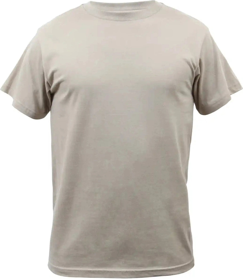 Rothco Solid Color 100% Cotton t Shirt