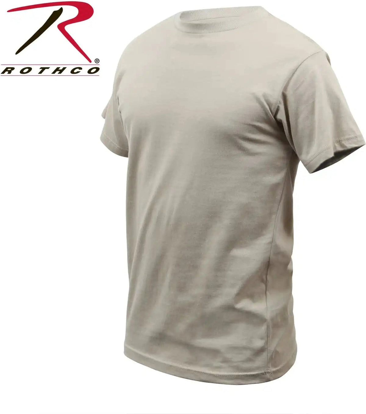 Rothco Solid Color 100% Cotton t Shirt