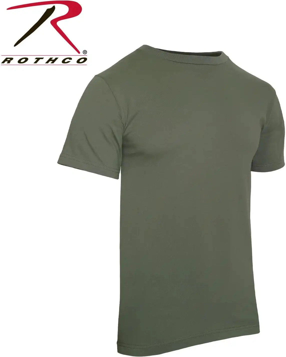 Rothco Solid Color 100% Cotton t Shirt