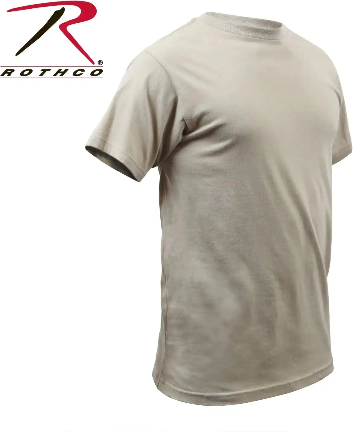 Rothco Solid Color 100% Cotton t Shirt