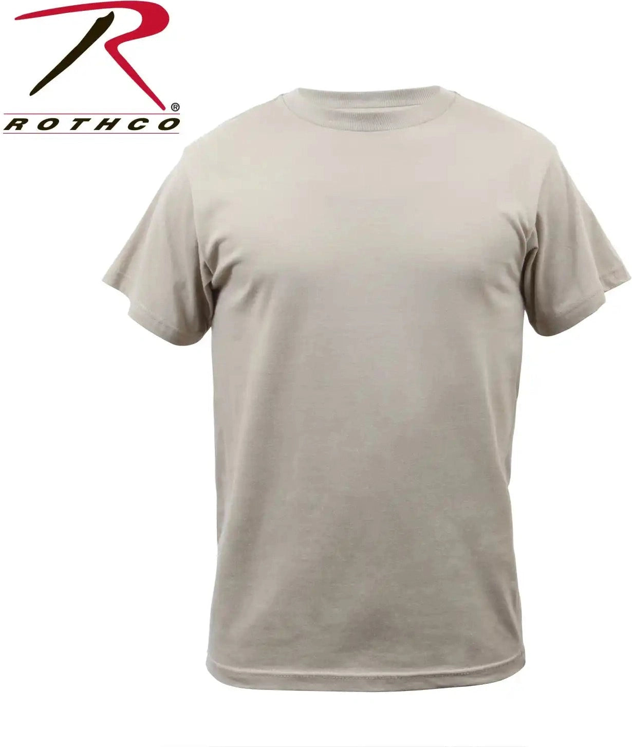 Rothco Solid Color 100% Cotton t Shirt