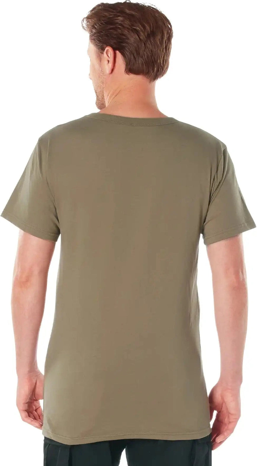 Rothco Solid Color 100% Cotton t Shirt