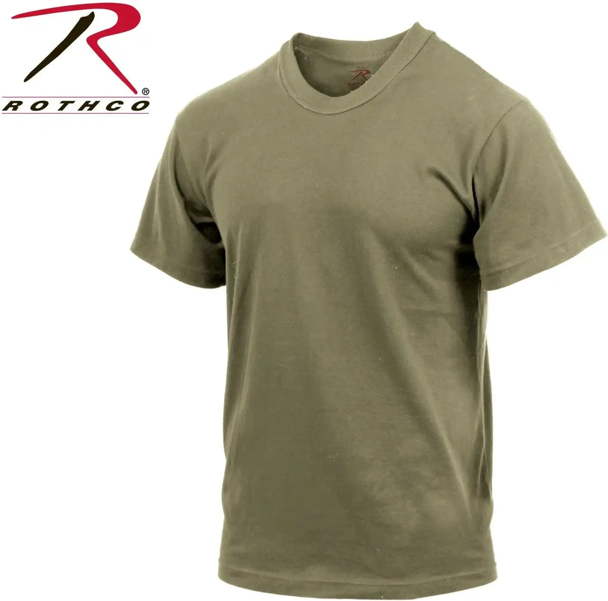 Rothco Solid Color 100% Cotton t Shirt