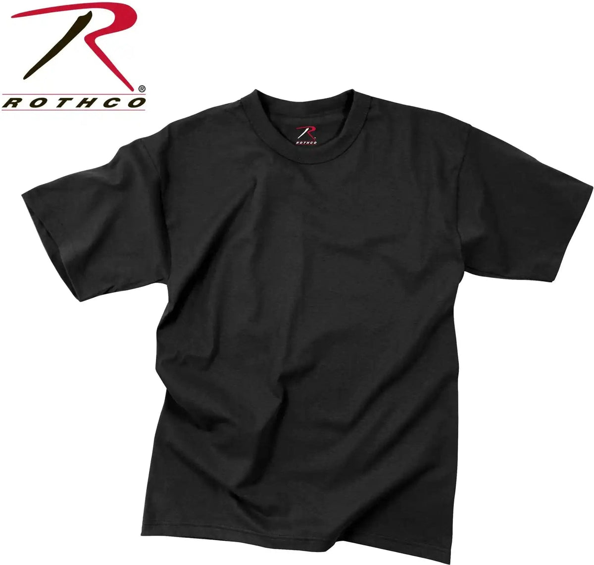 Rothco Solid Color 100% Cotton t Shirt