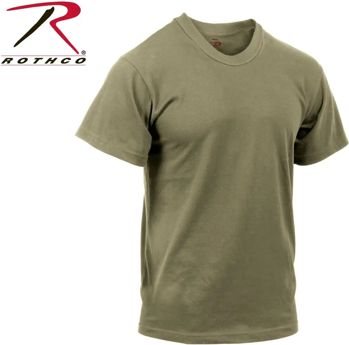 Rothco Solid Color 100% Cotton t Shirt