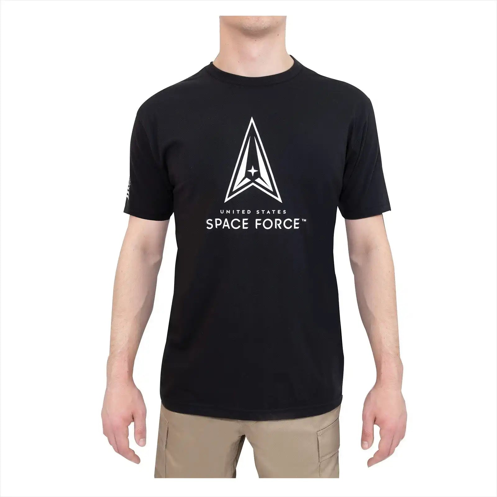 Rothco Space Force Athletic Fit T-shirt - Black / s