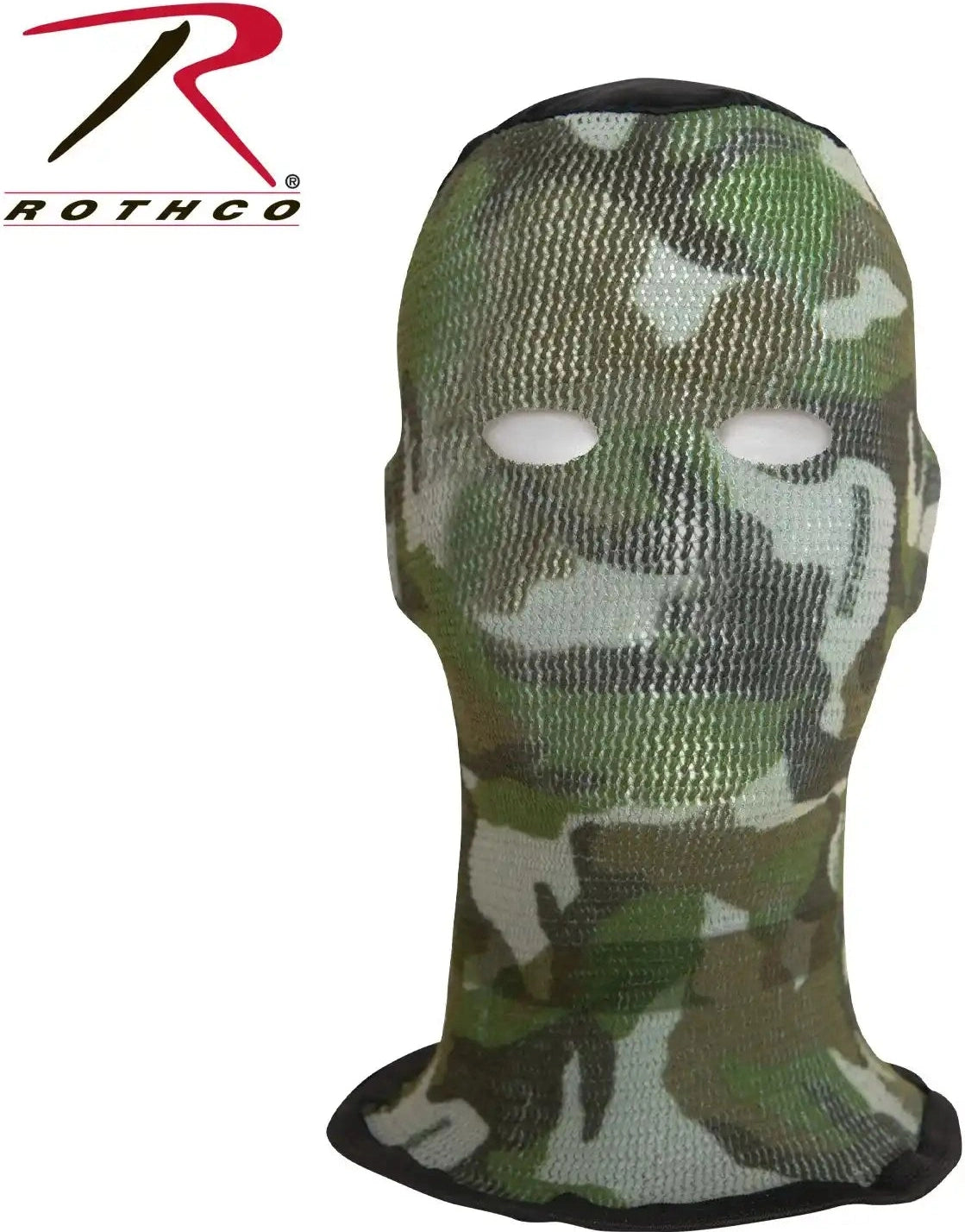 Rothco Spandoflage Head Net Woodland Camo / one Size