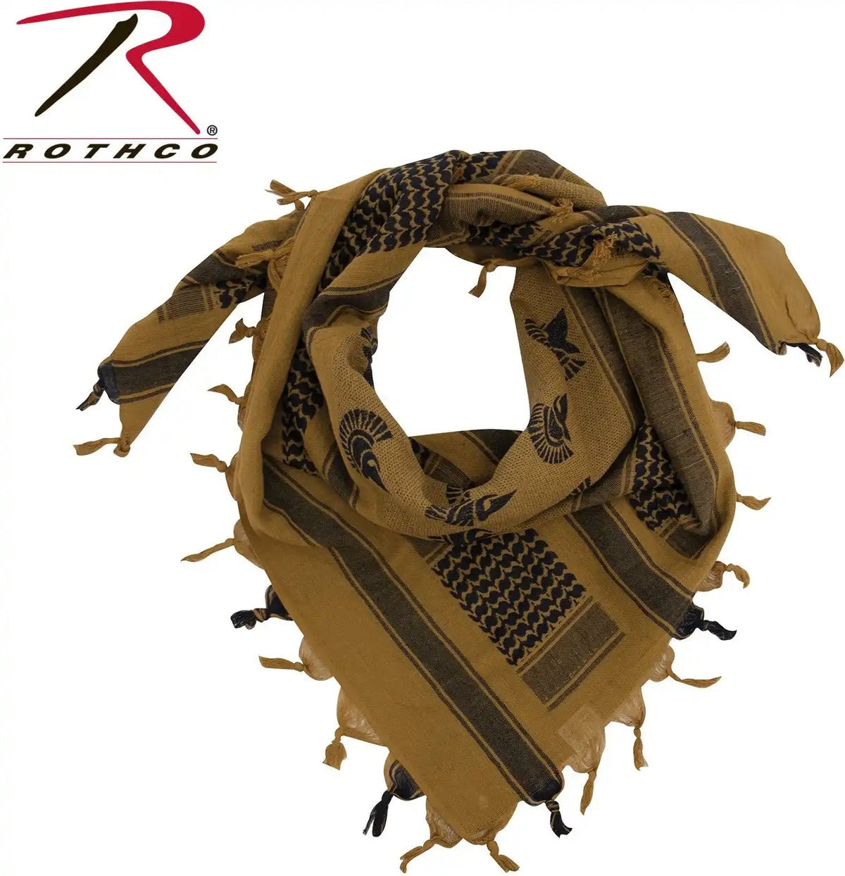 Rothco Spartan Shemagh Tactical Desert Keffiyeh Scarf
