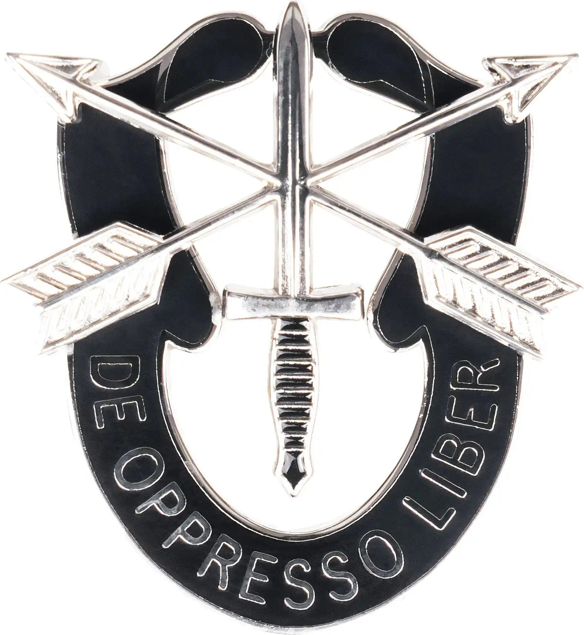 Rothco Special Forces Crest Pin Black / Grey / one Size