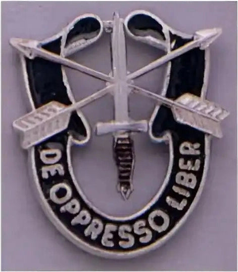 Rothco Special Forces Crest Pin Black / Grey / one Size