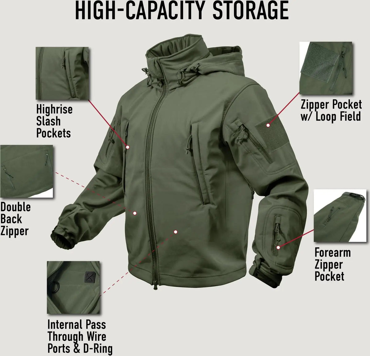 Rothco Special Ops Soft Shell Jacket