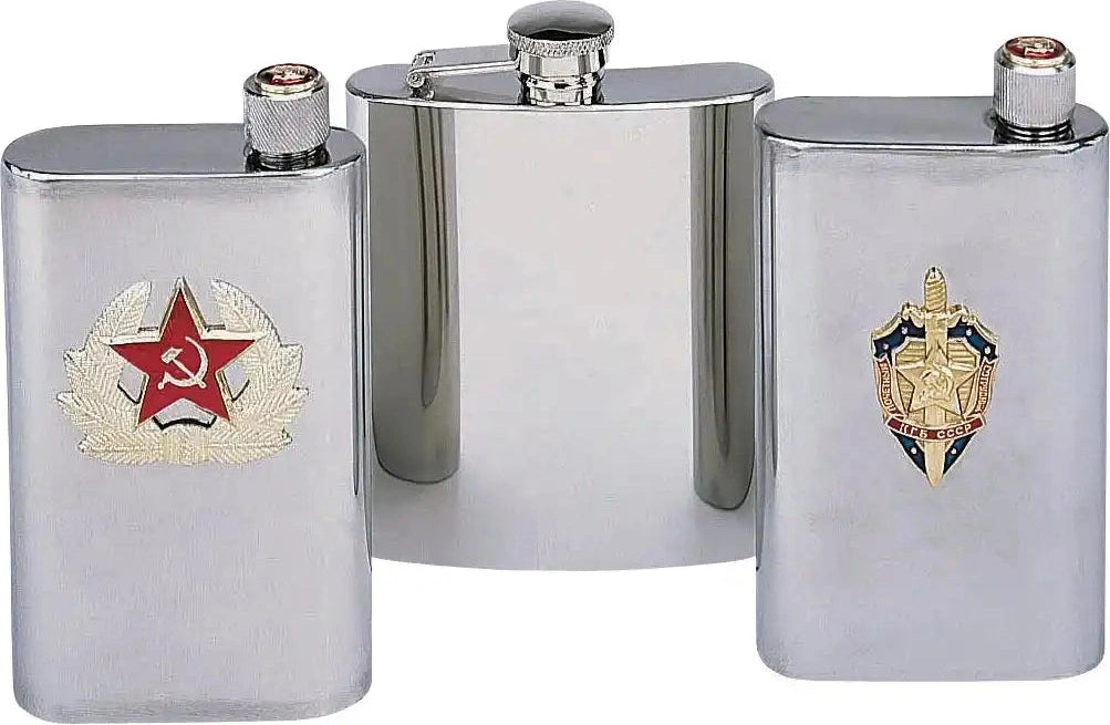 Rothco Stainless Steel Flask Black