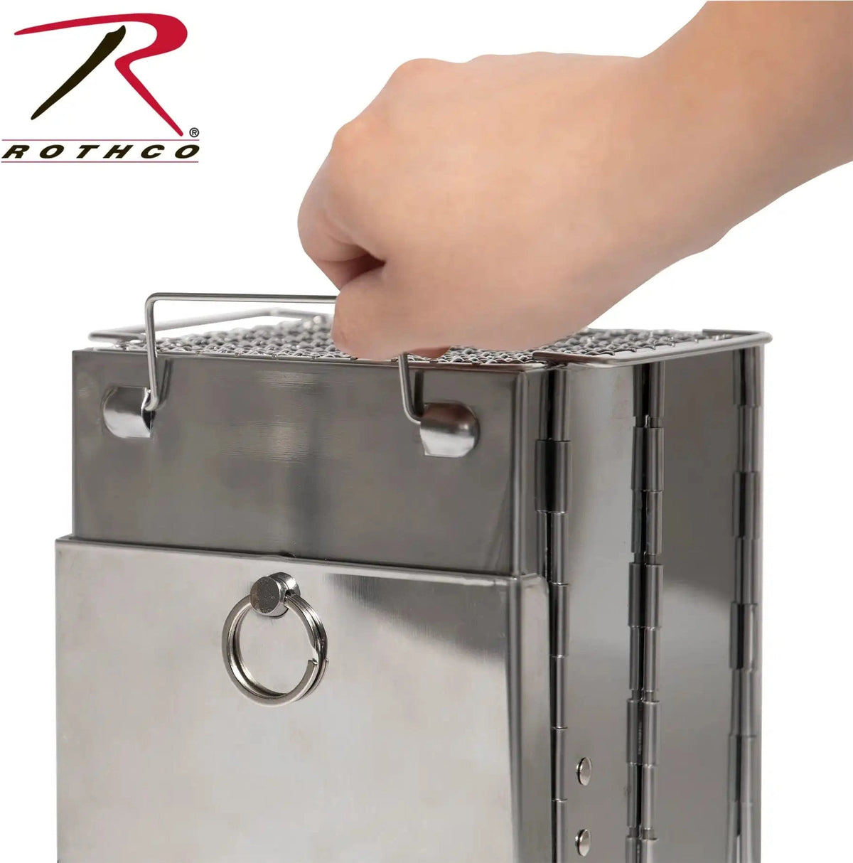 Rothco Stainless Steel Folding Camp Stove