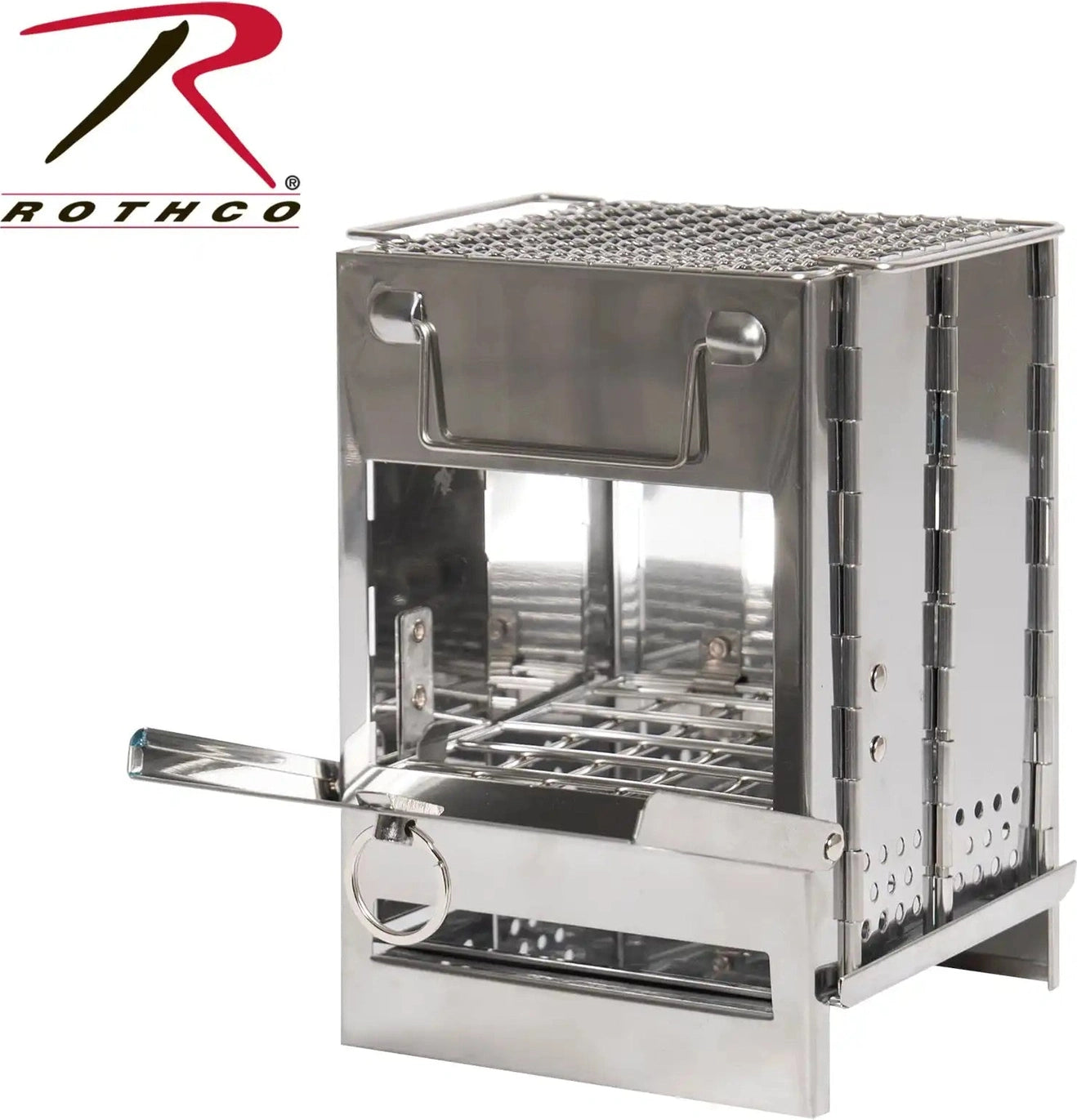 Rothco Stainless Steel Folding Camp Stove