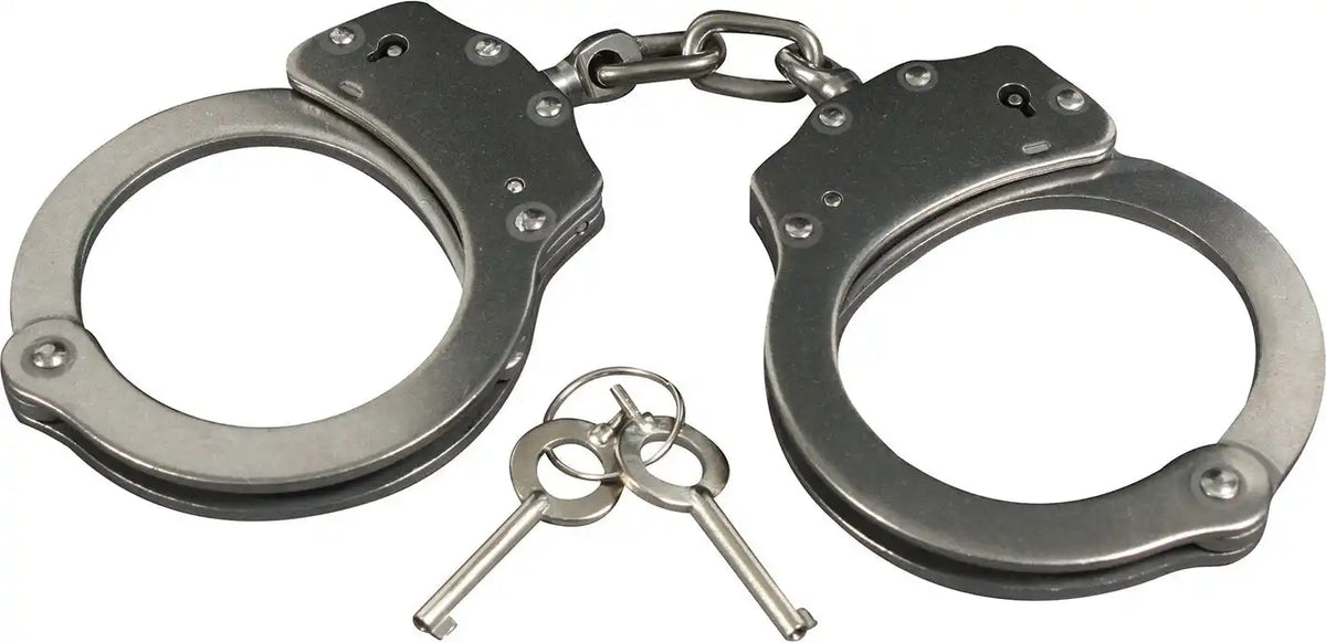 Rothco Stainless Steel Handcuffs Silver