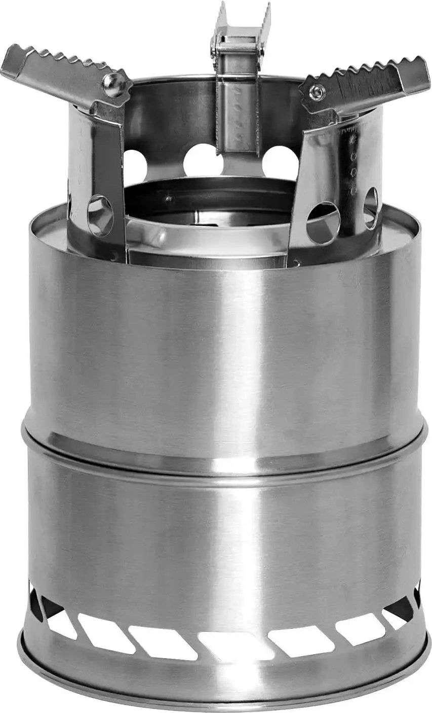 Rothco Stainless Steel Portable Camping / Backpacking Stove Silver / one Size