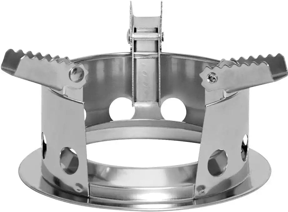 Rothco Stainless Steel Portable Camping / Backpacking Stove Silver / one Size