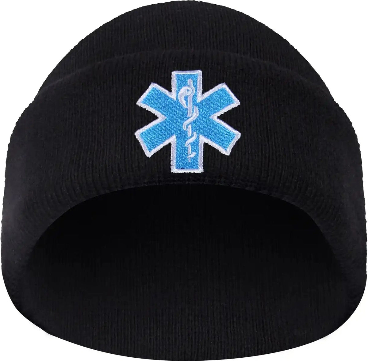 Rothco Star of Life Emt Watch Cap Black / one Size