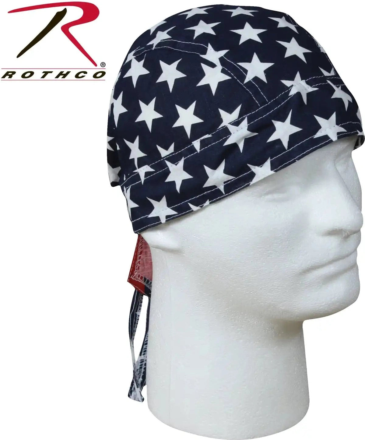 Rothco Stars &amp; Stripes Headwrap Red / White / Blue / one Size
