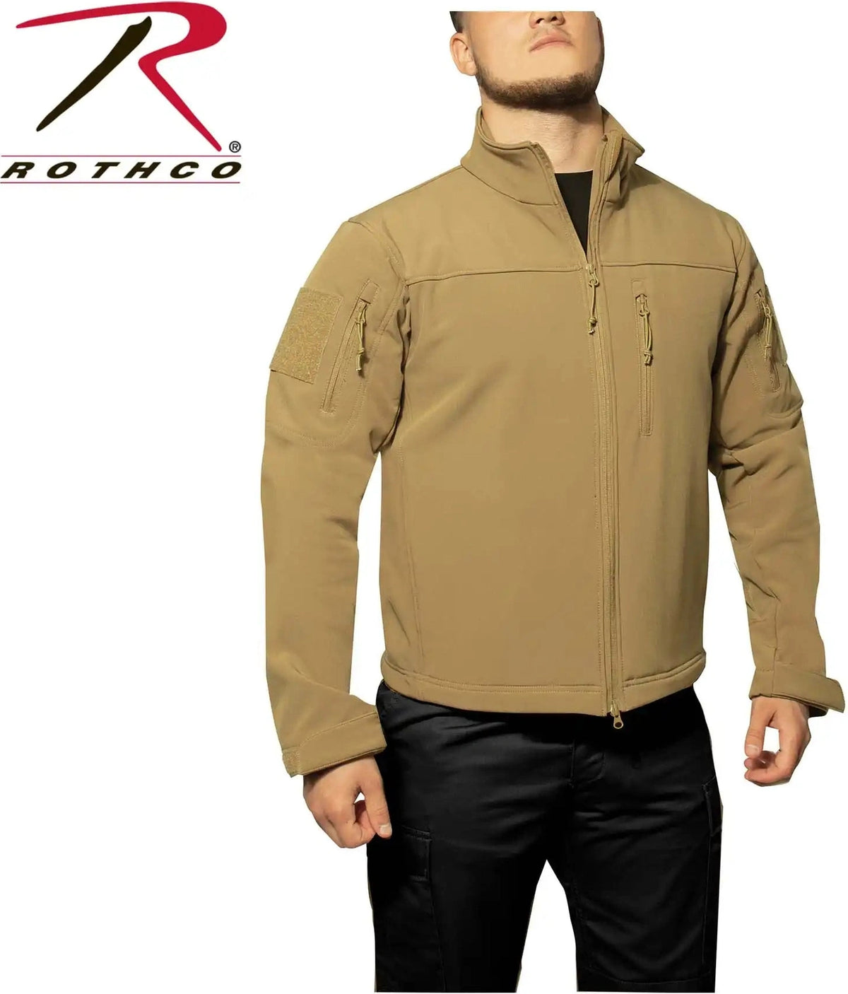 Rothco Stealth Ops Soft Shell Tactical Jacket