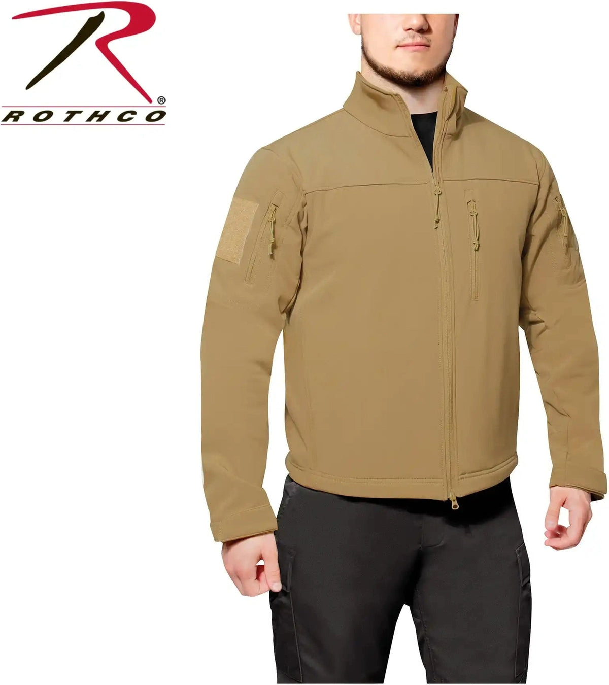 Rothco Stealth Ops Soft Shell Tactical Jacket