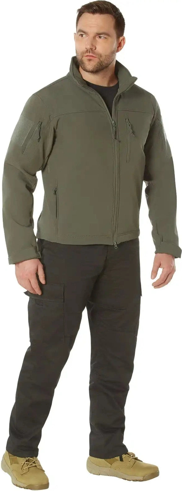 Rothco Stealth Ops Soft Shell Tactical Jacket