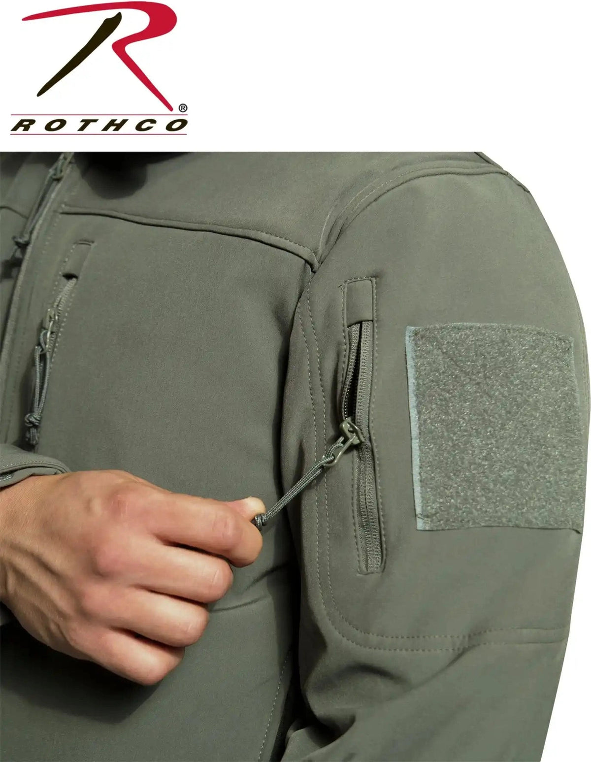 Rothco Stealth Ops Soft Shell Tactical Jacket