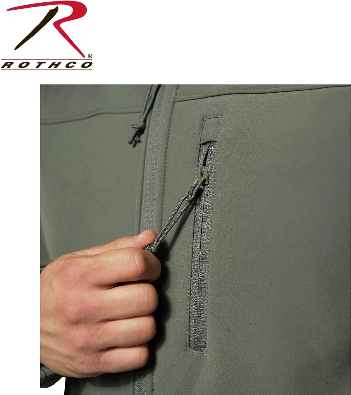 Rothco Stealth Ops Soft Shell Tactical Jacket