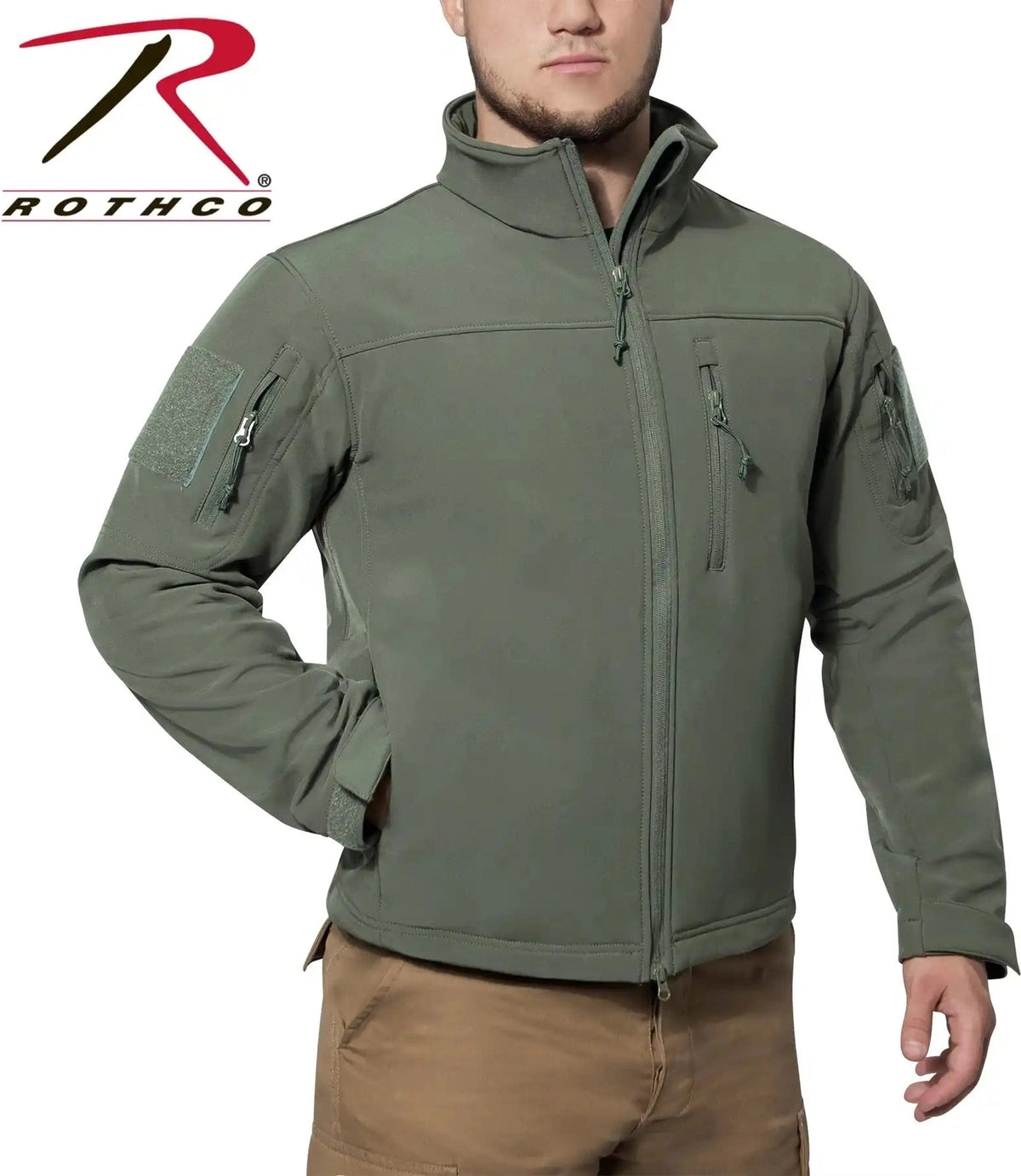 Rothco Stealth Ops Soft Shell Tactical Jacket