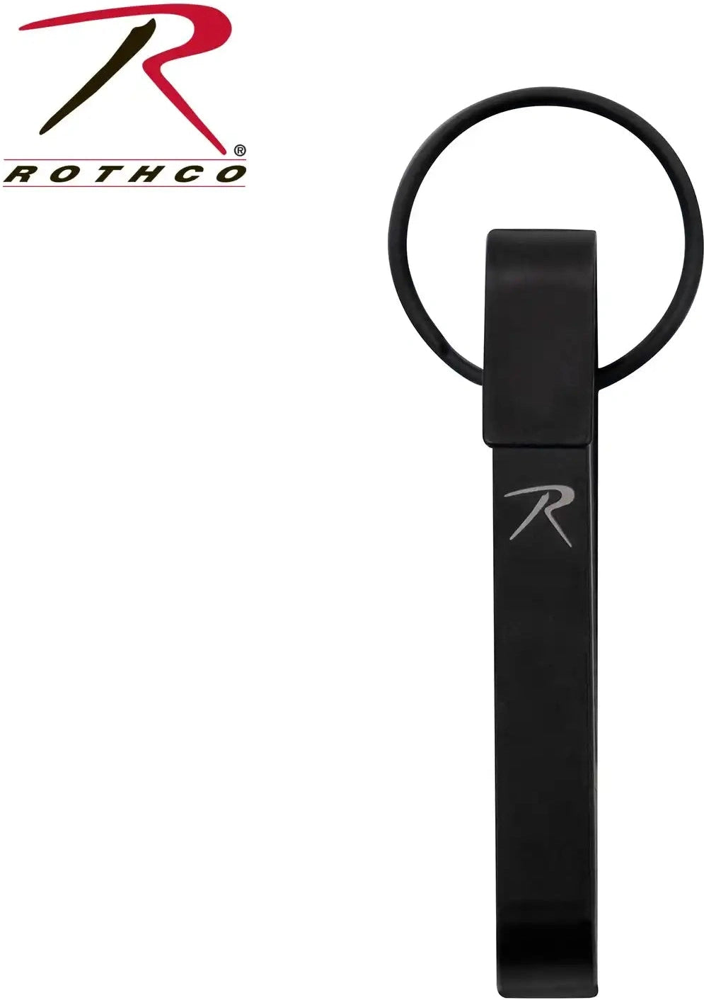 Rothco Steel Belt Key Clip Black