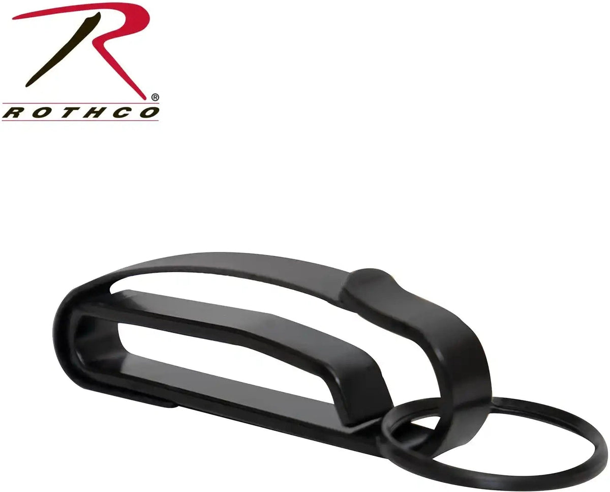 Rothco Steel Belt Key Clip Black