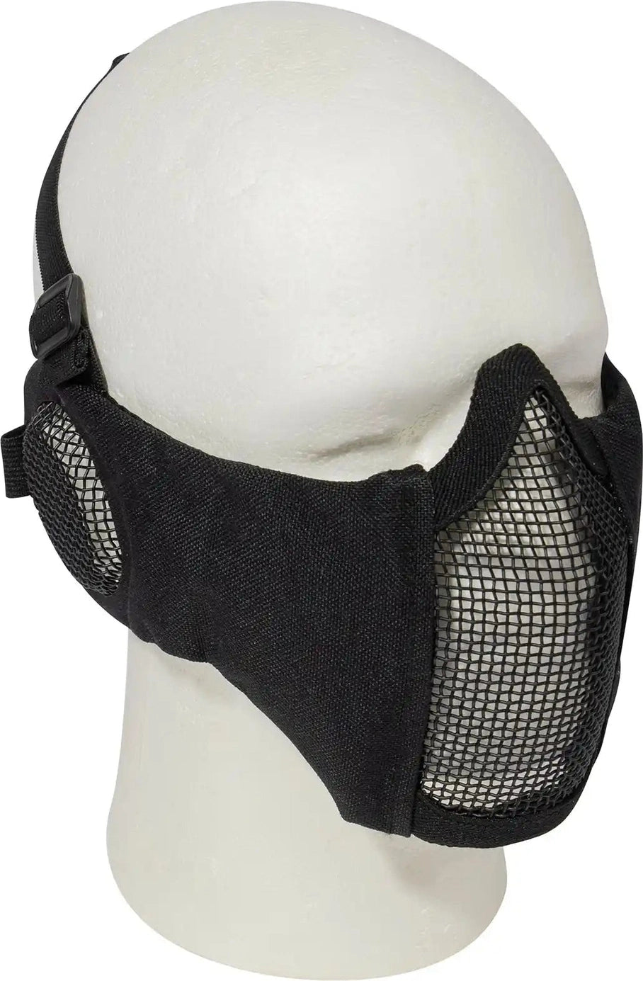 Rothco Steel Half Face Mask with Ear Guard Black