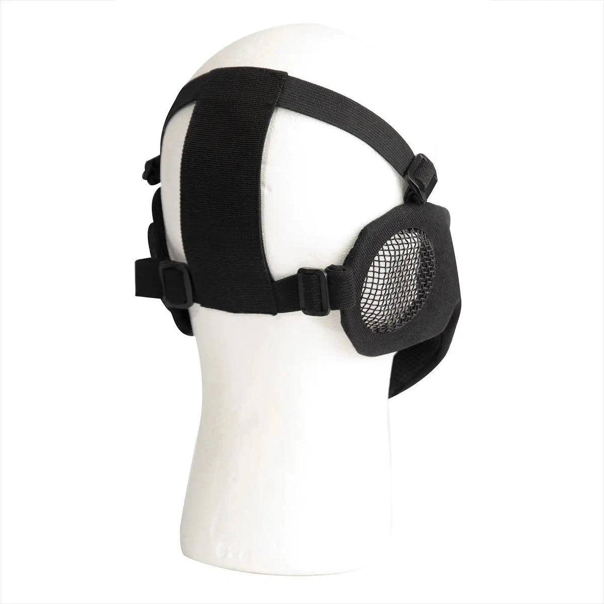 Rothco Steel Half Face Mask with Ear Guard Black